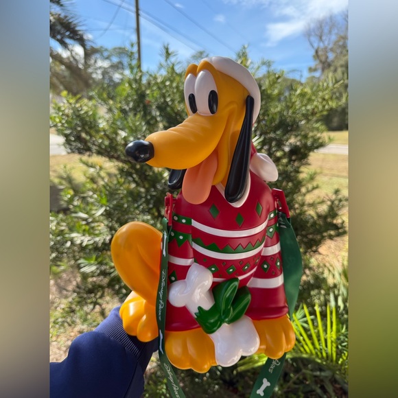 Disney Pluto Holiday Popcorn Bucket - Picture 3 of 8